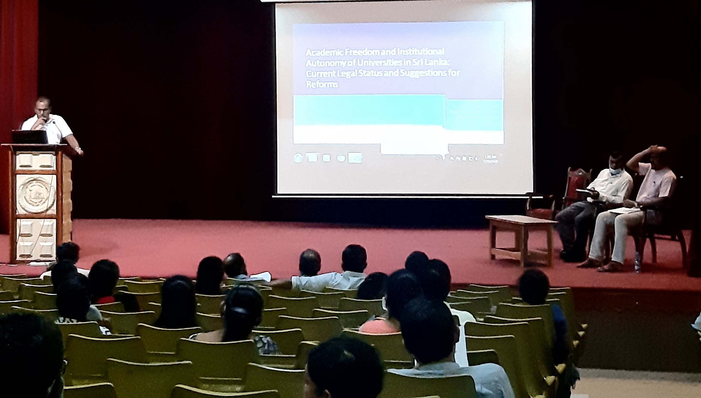 A  lecture delivered by Dr.K.Kuruparan