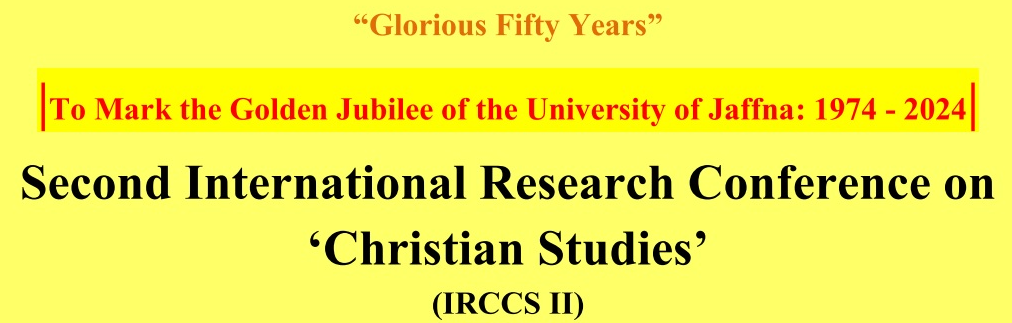 You are currently viewing Second International Research Conference on ‘Christian Studies’ (IRCCS II)